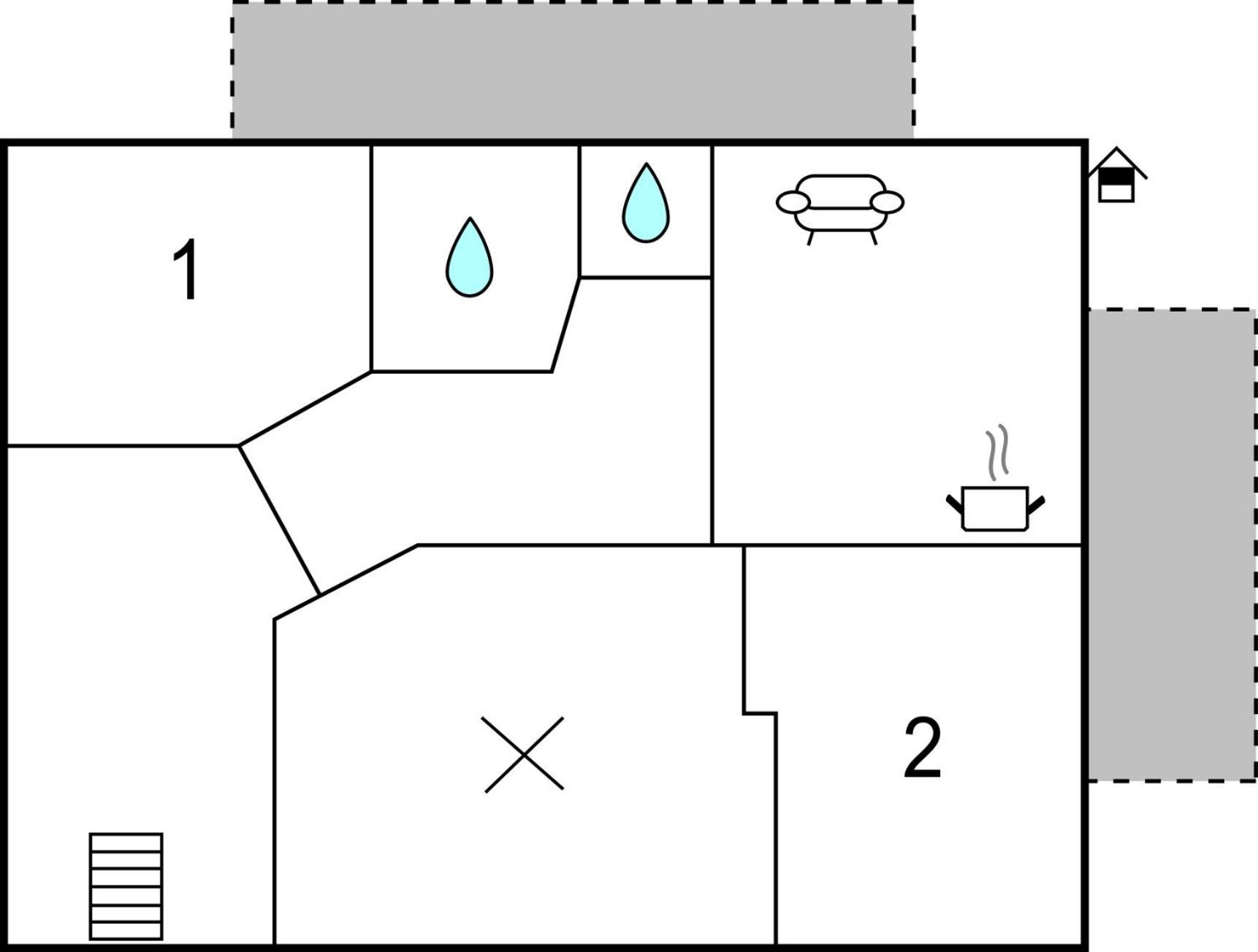 דורפגשטיין Schoene Ferienwohnung Dorfgas, מראה חיצוני תמונה